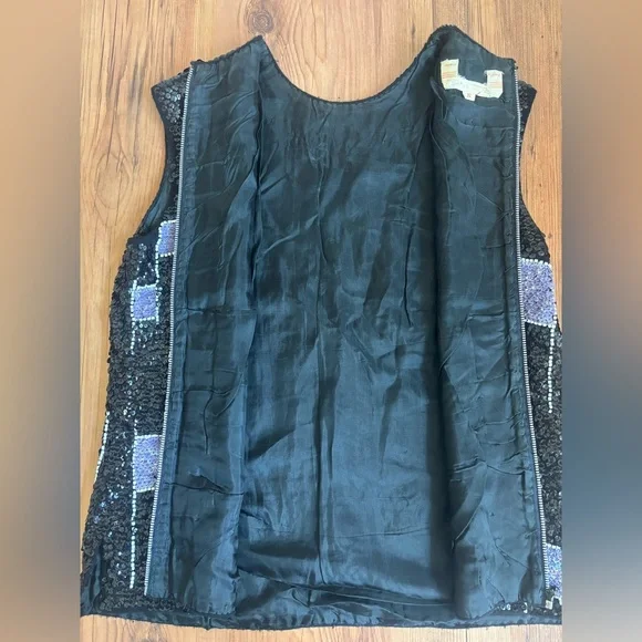 Vintage sequin and beaded top - Picture 5 of 6
